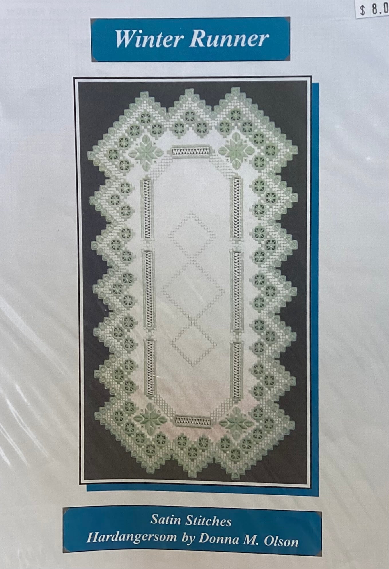 Winter Runner: Hardanger by Satin Stitches
