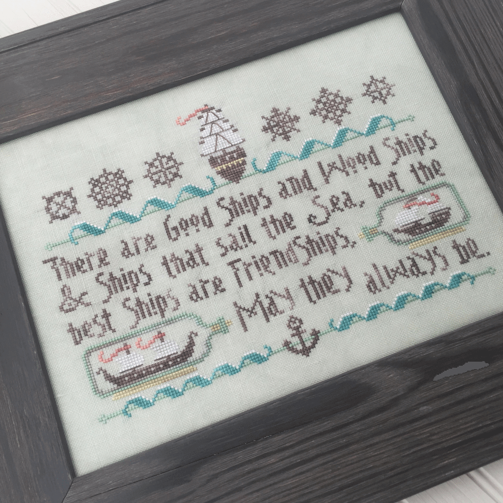 Good Ship Sampler by Hands on Design hd124