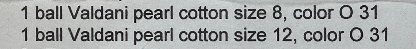 Hardanger Lotus Box by Terri Bay Needlework Designs