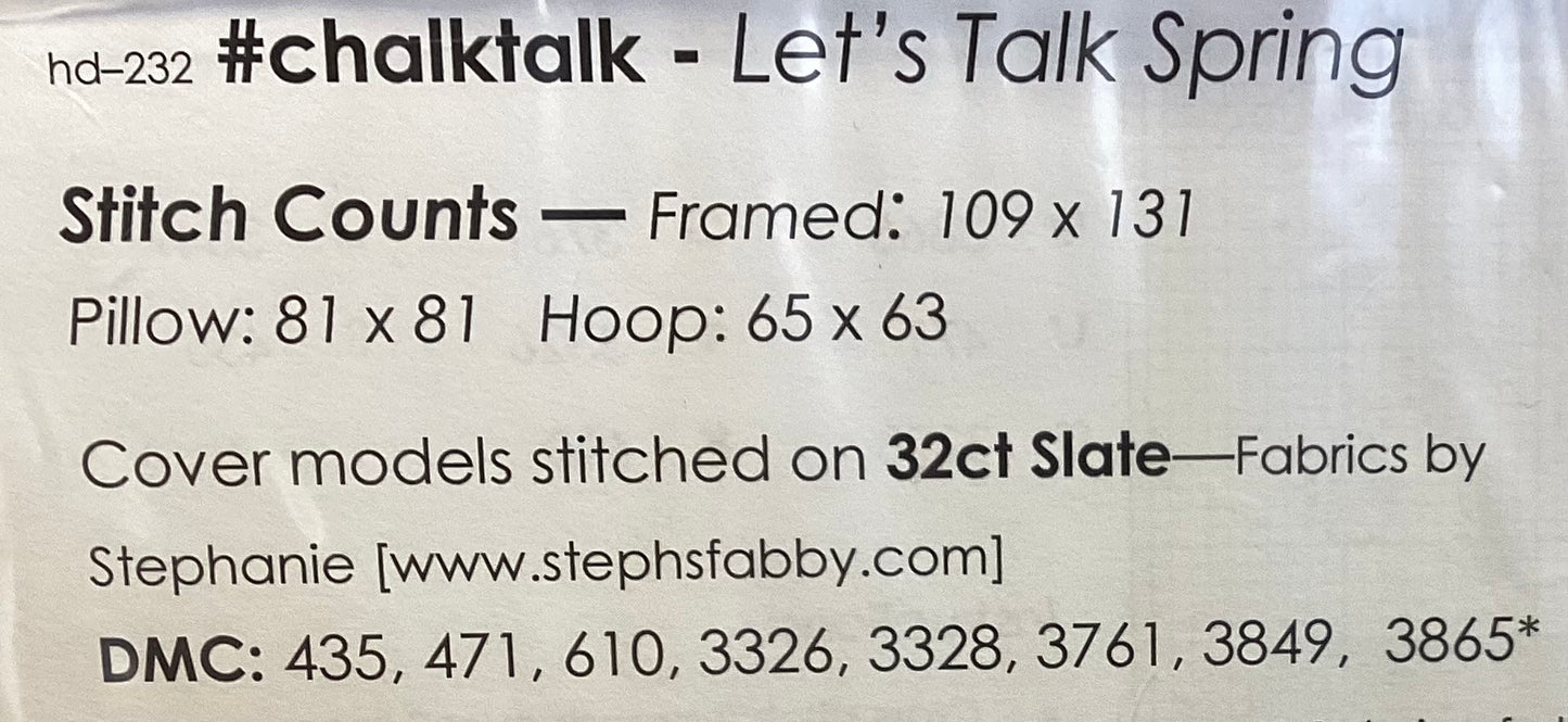 Let’s Talk: Spring by Hands on Design hd232