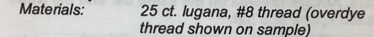 Gift Card 6: Hardanger by Satin Stitches