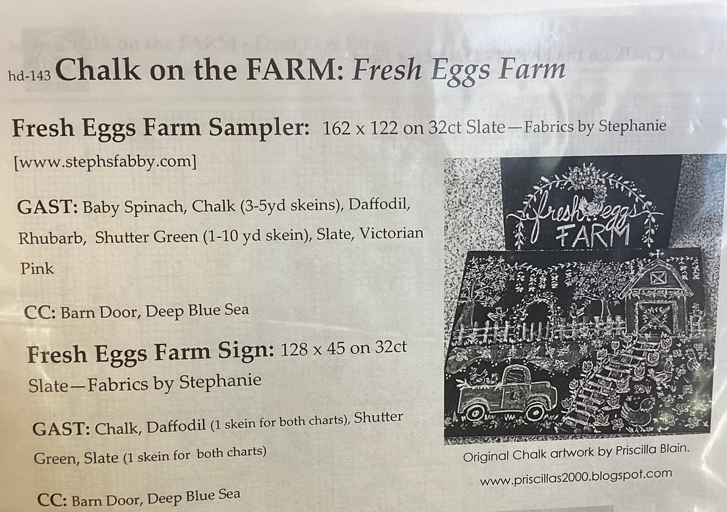 Chalk on the FARM: Fresh Eggs Farm by Hands on Design hd143