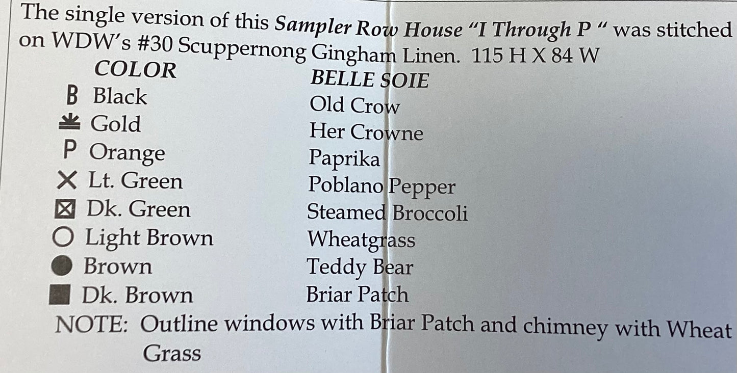Sampler Row by The Workbasket