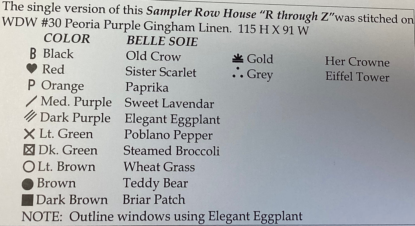Sampler Row by The Workbasket