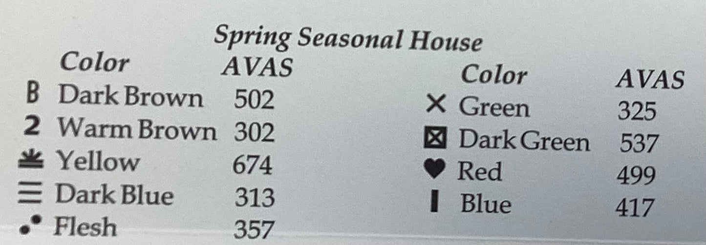 Seasonal Houses by The Workbasket