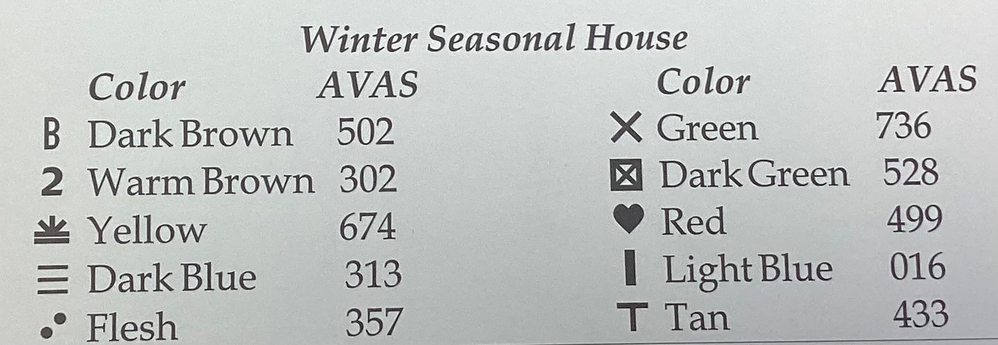 Seasonal Houses by The Workbasket