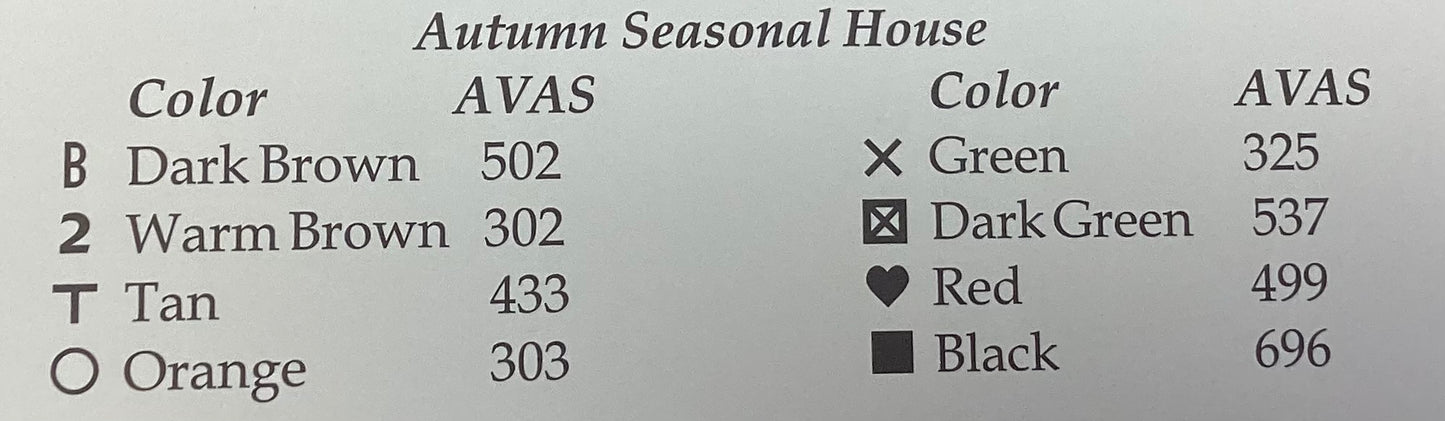 Seasonal Houses by The Workbasket