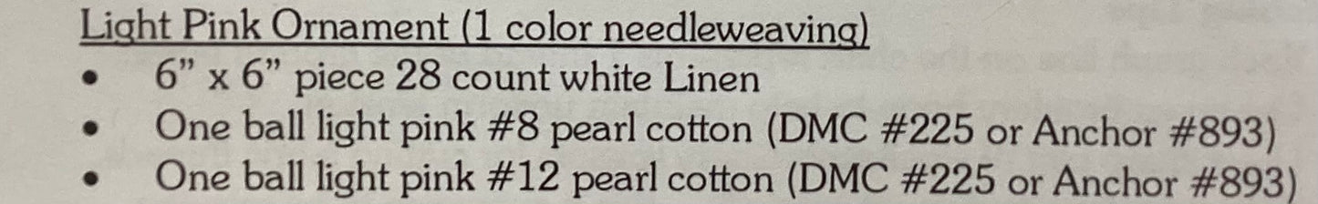 Dove’s Eye Heart Ornament by A Stitch In Time Designs