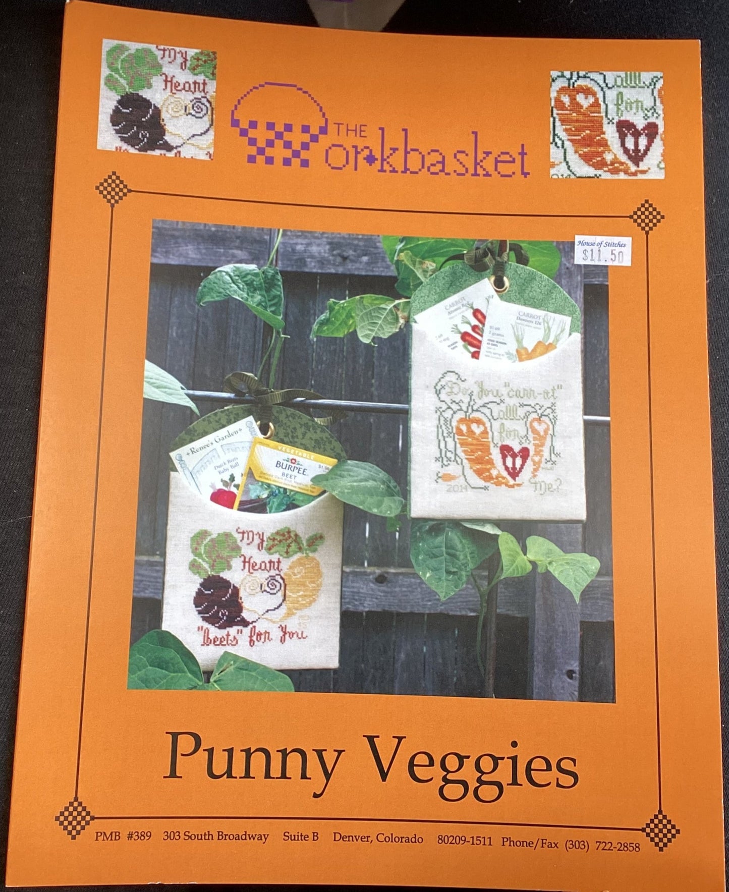 Punny Veggies by The Workbasket
