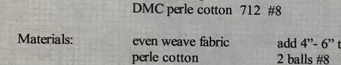 Sparkling Diamond: Hardanger by Satin Stitches