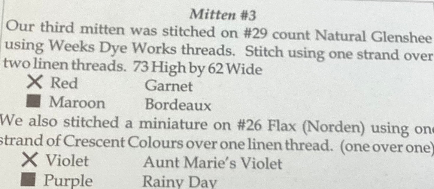Mittens by The Workbasket