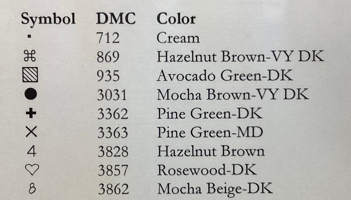 Acorns & Pines by Little House Needleworks