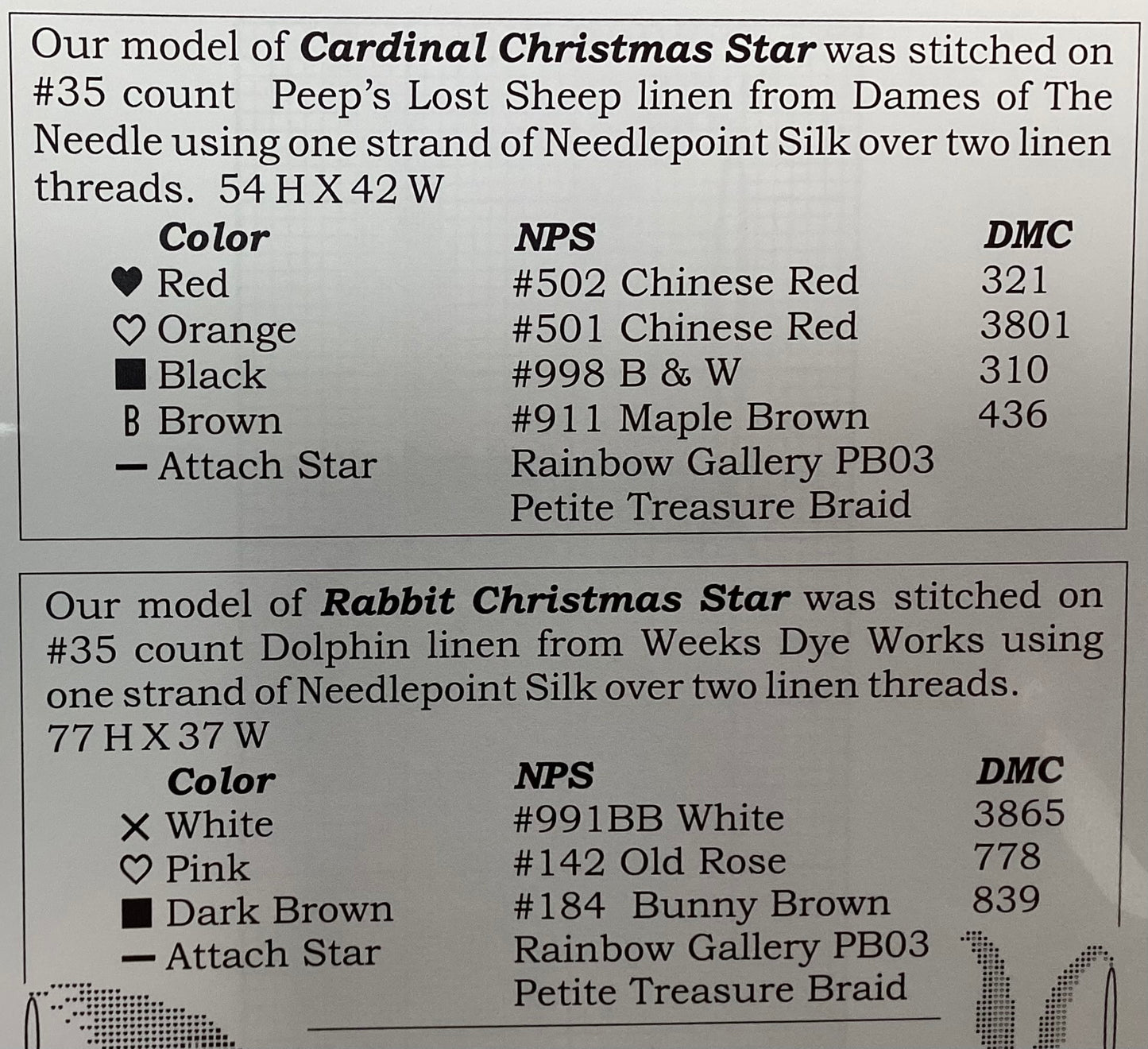 Christmas Stars 2 by The Workbasket