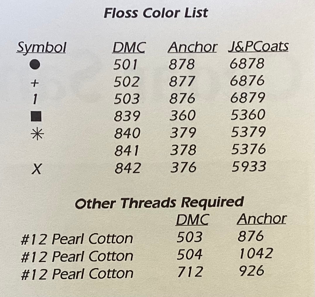 Cedar Sampler by Elizabeth’s Designs