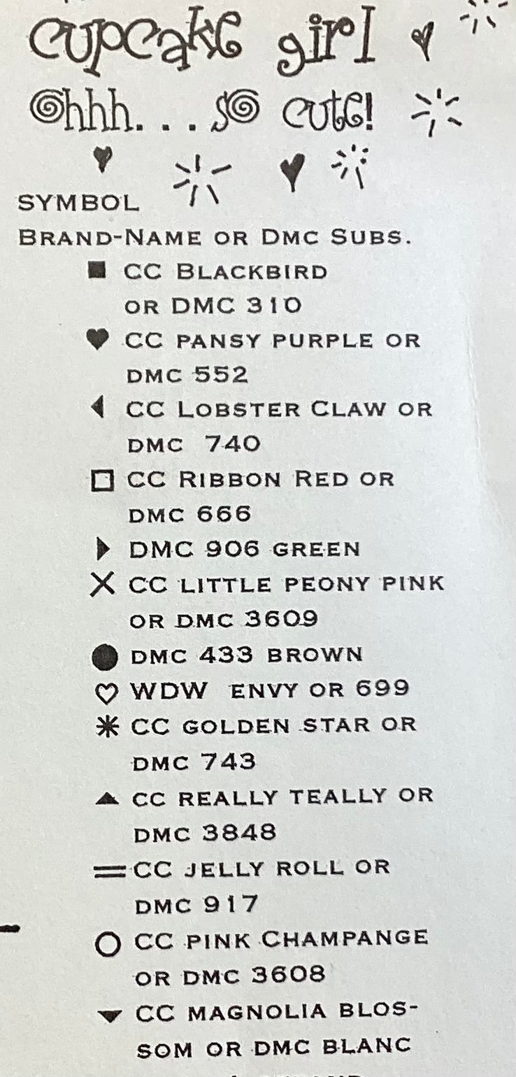 Cupcake Girl by Amy Bruecken Designs