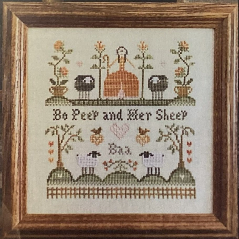 Bo Peep and Her Sheep by Little House Needleworks
