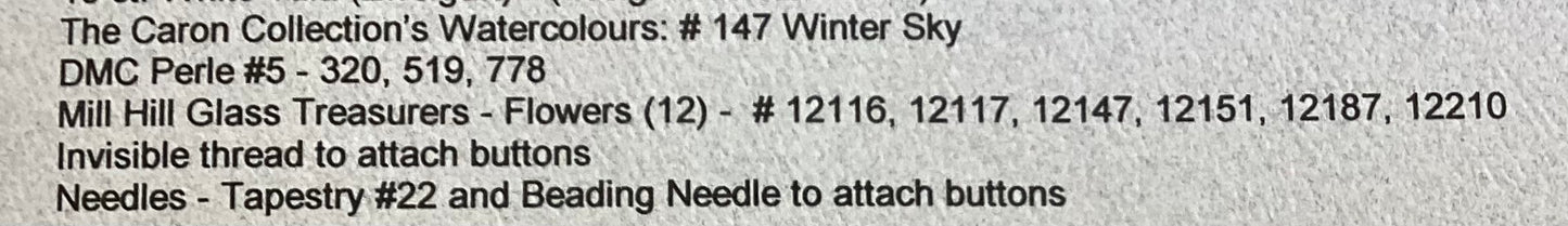 Watercolour Flower Basket by Sekas & Co.