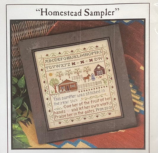 Homestead Sampler by Little House Needleworks