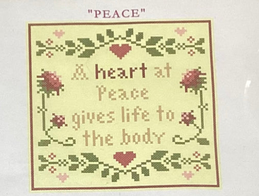 Peace by Little House Needleworks