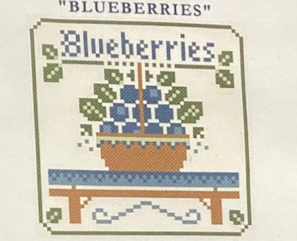 Blueberries by Little House Needleworks