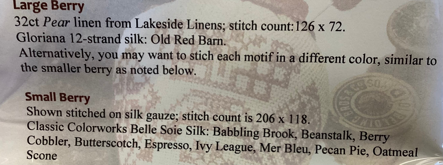 Quaker Berry by Erica Michaels