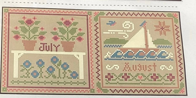 July and August by Little House Needleworks