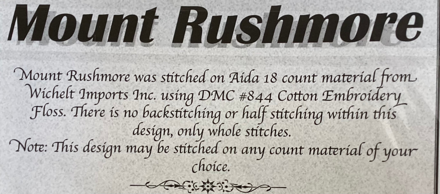 Mount Rushmore by Ronnie Rowe Designs