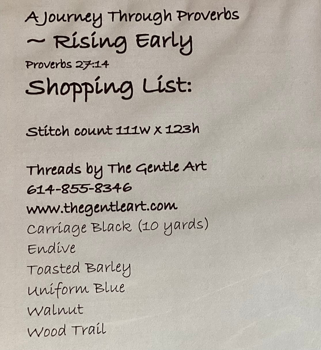 A Journey Through Proverbs: Rising Early by My Big Toe Designs