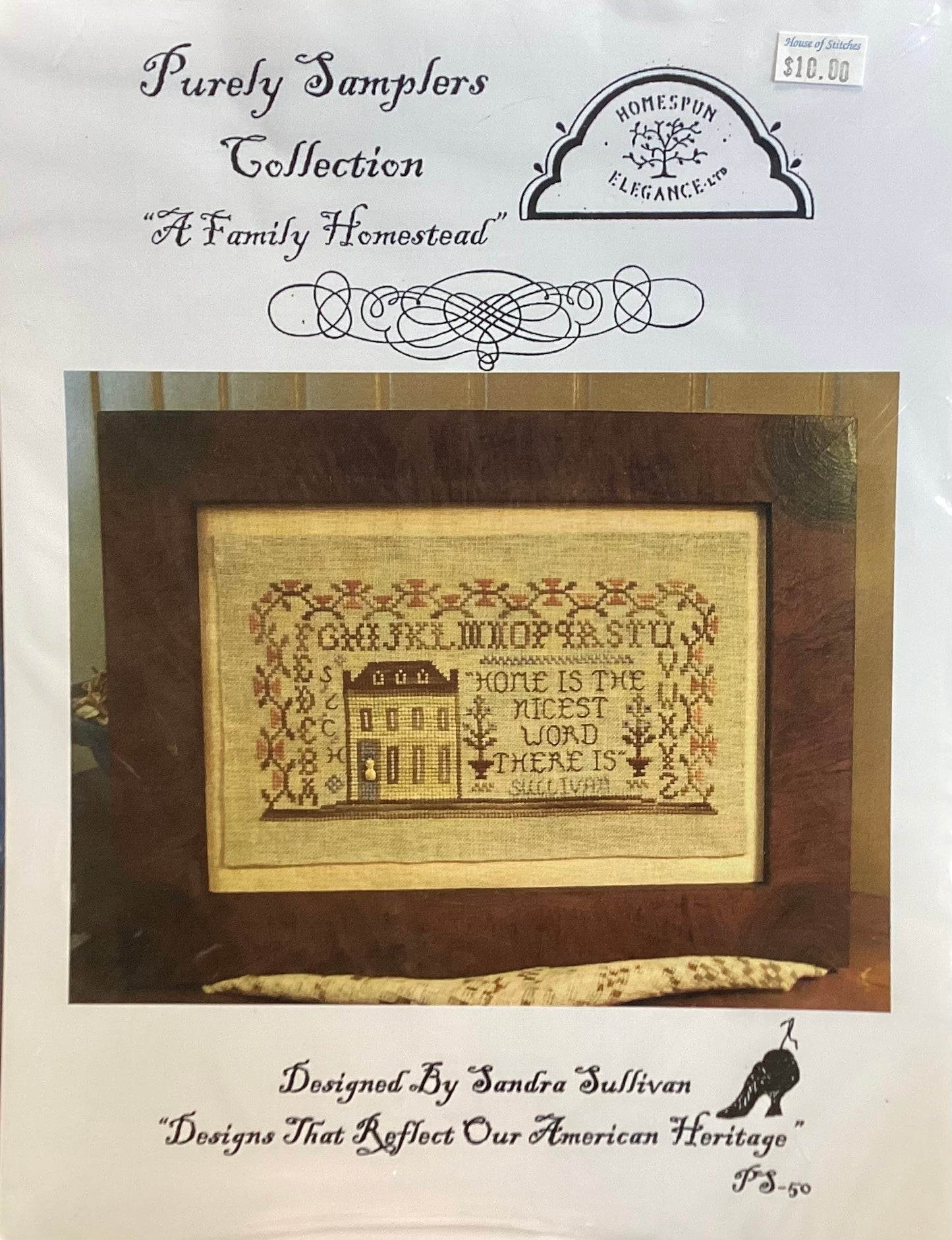 Purely Samplers Collection: A Family Homestead by Homespun Elegance