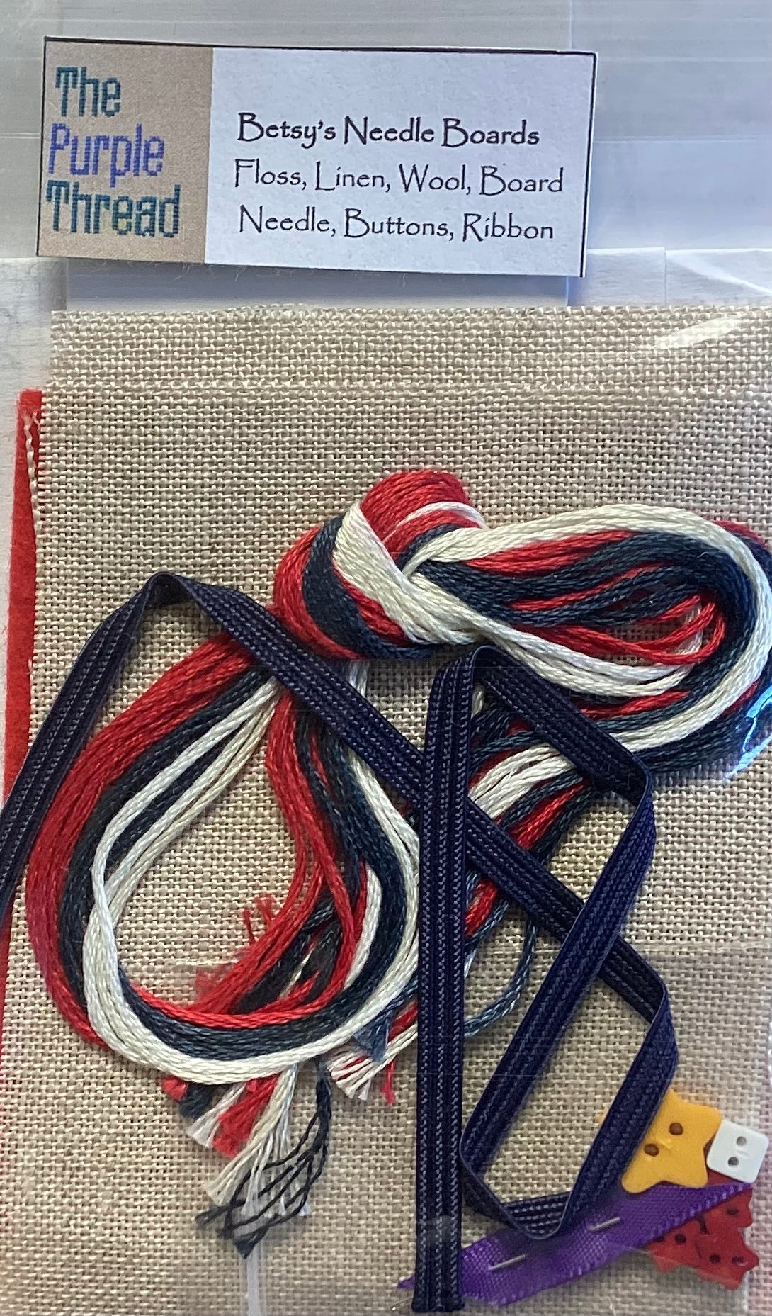 Betsy’s Needleboards Kit by The Purple Thread