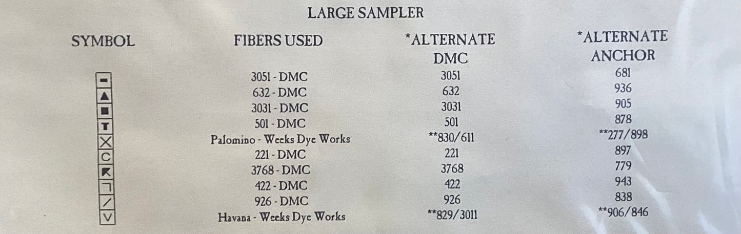 Miniature Samplers VIII by Homespun Elegance