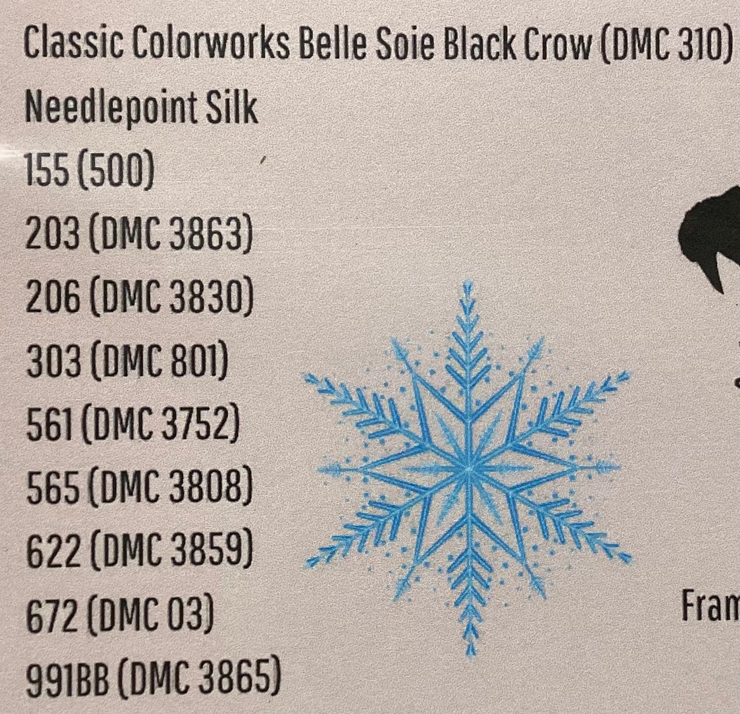 Dust of Snow by Lindy Stitches