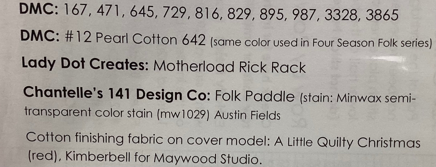 Christmas Folk by Hands on Design