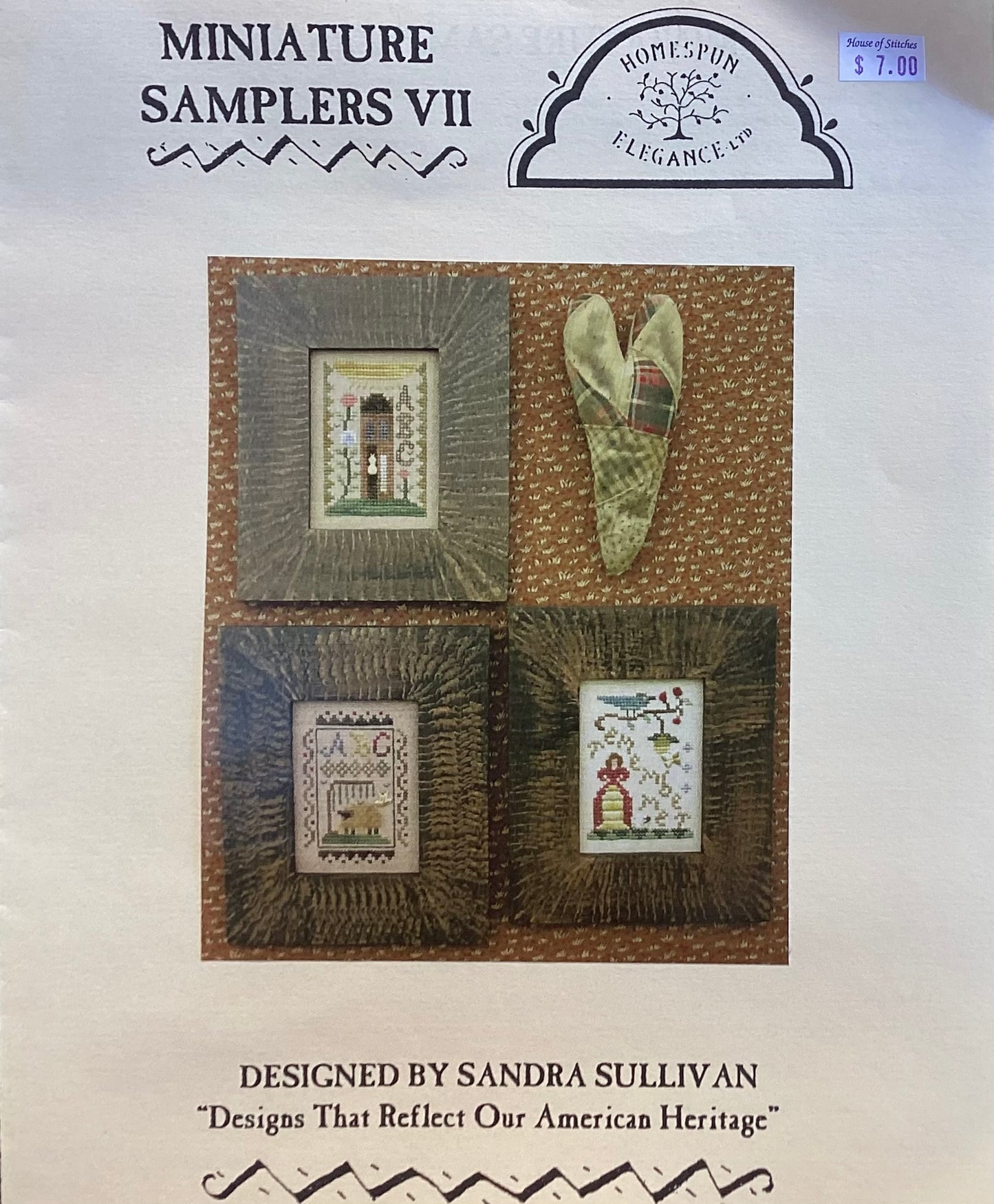 Miniature Samplers VII by Homespun Elegance