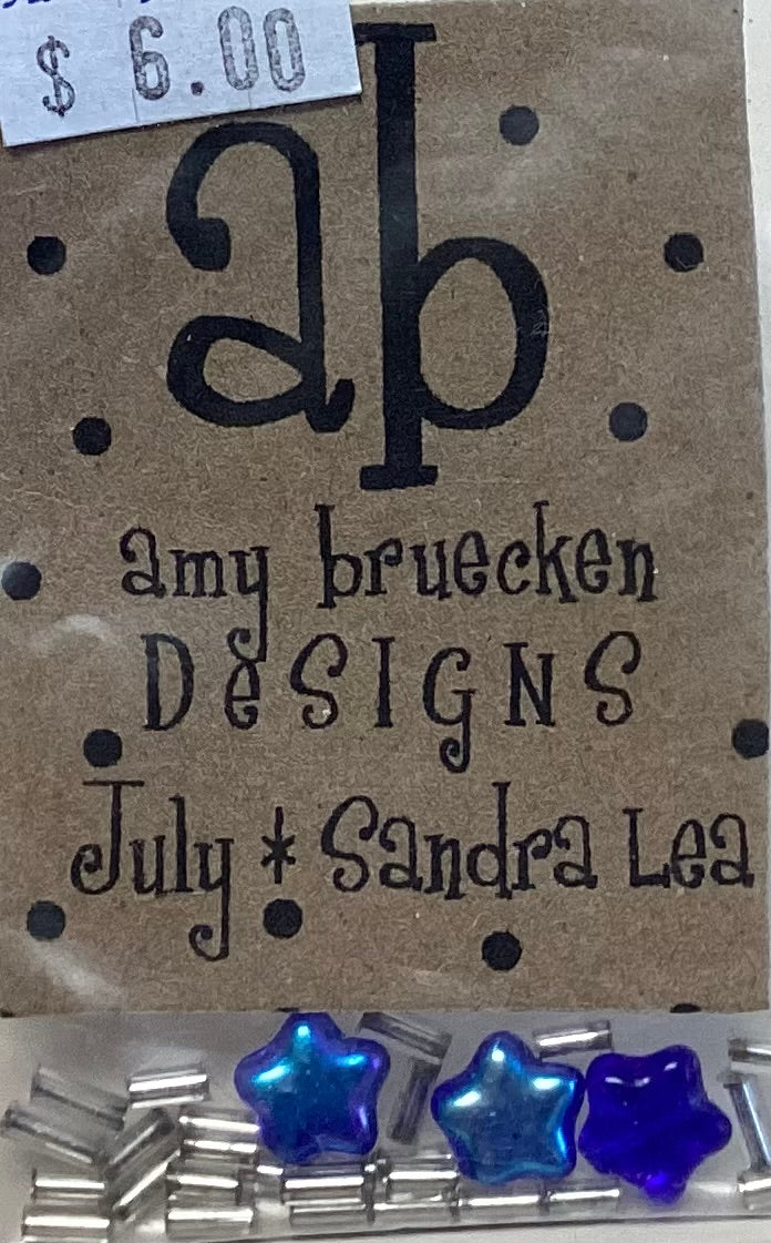 Sandra Lea: July Sampler Embellishment Pack by Amy Bruecken Designs