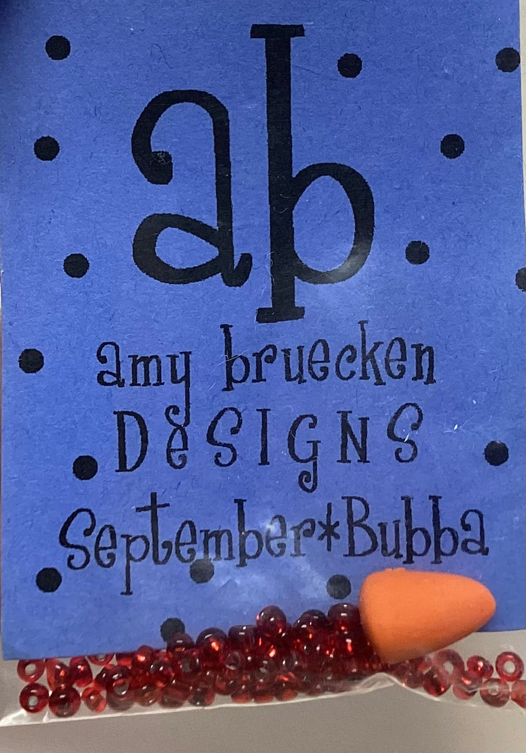 September Sampler: Bubba Embellishment Pack by Amy Bruecken Designs