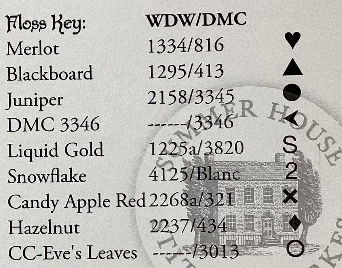 Fragments in Time 2025 No. 7: Christmas Edition by Summer House Stitche Workes