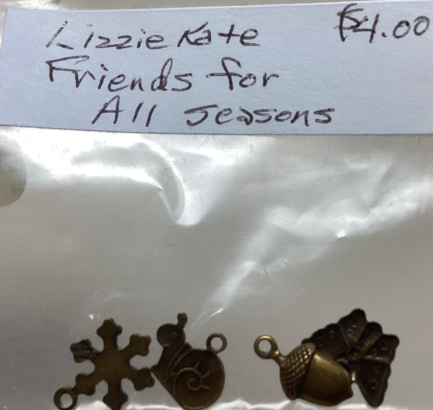 Friends For All Seasons Embellishment Pack by Lizzie Kate