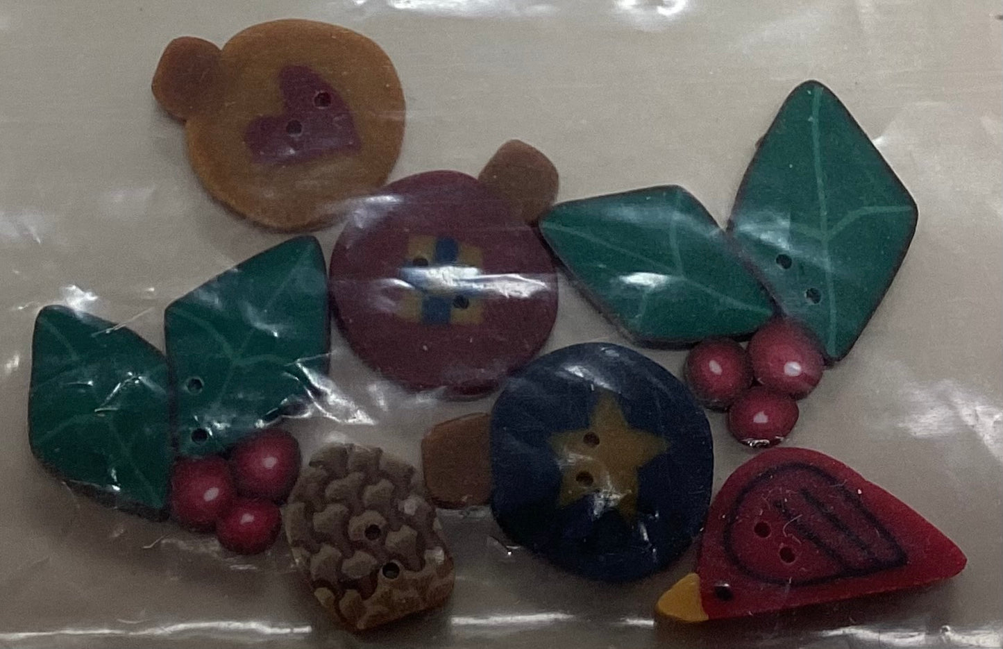 Bent Creek- Season’s Greetings Embellishment Pack by Just Another Button Company