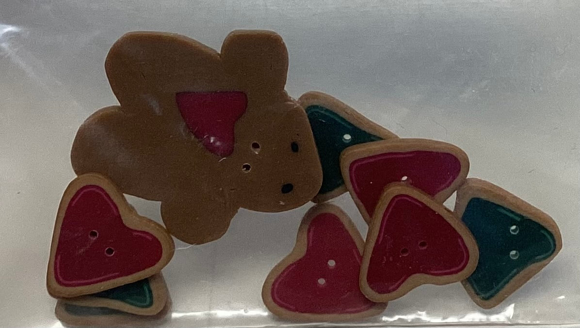 The Cricket Collection: The Cookie Cupboard Embellishment Pack by Just Another Button Company