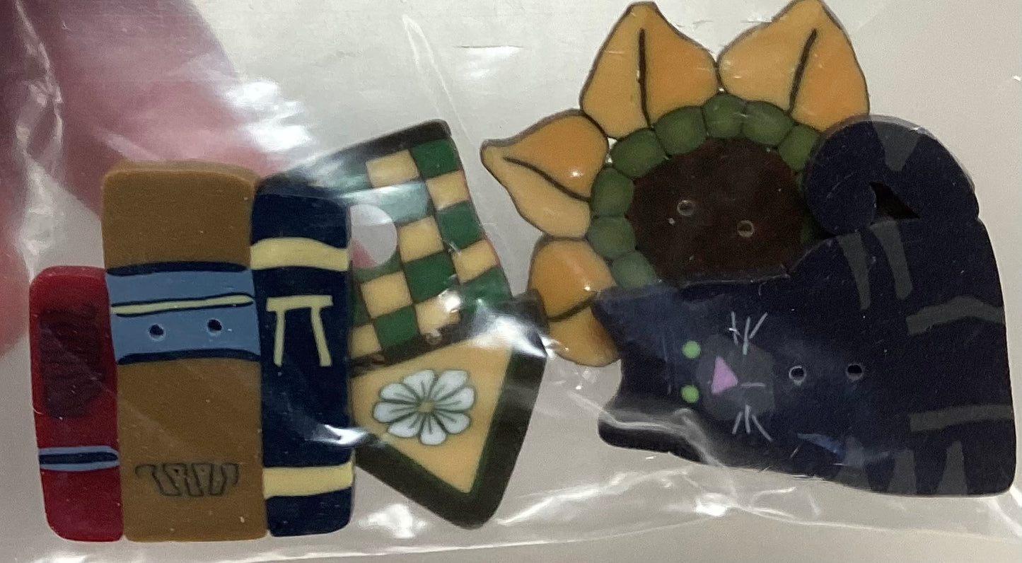 The Cricket Collection: September Embellishment Pack by Just Another Button Company