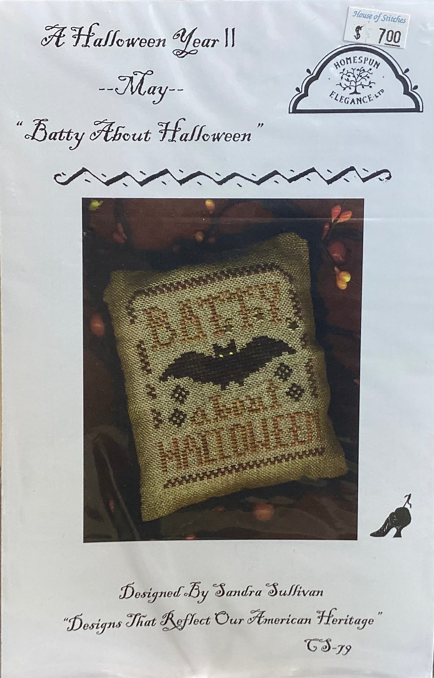 A Halloween Year II: May “Batty About Halloween” by Homespun Elegance
