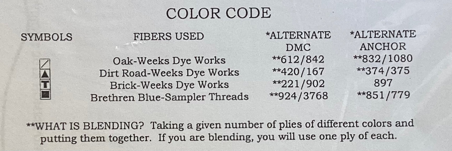 Plain & Fancy Collection: Sampler Flag by Homespun Elegance