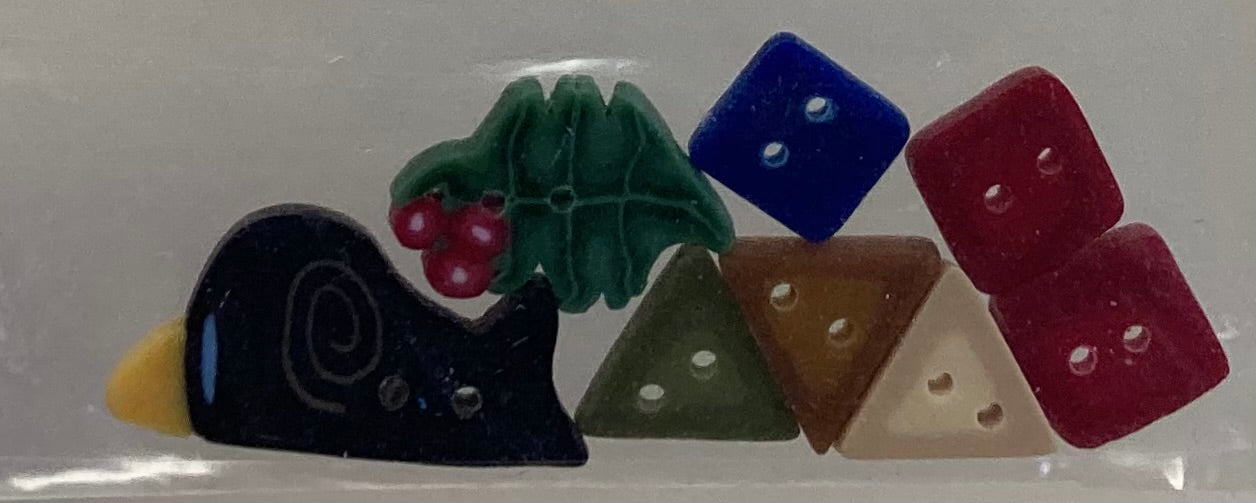 Heart in Hand Needleart: Perfect Snowman Embellishment Pack by Just Another Button Company