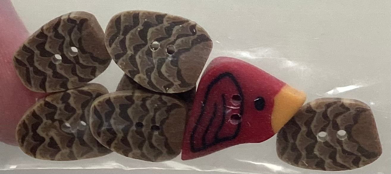 Heart in Hand Needleart: Winter Pines Embellishment Pack by Just Another Button Company