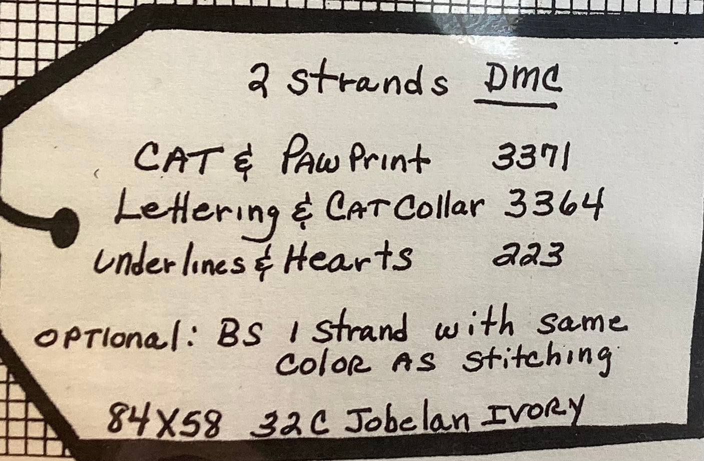 A Cat Blesses This Home by Kay’s Frames a and Designs