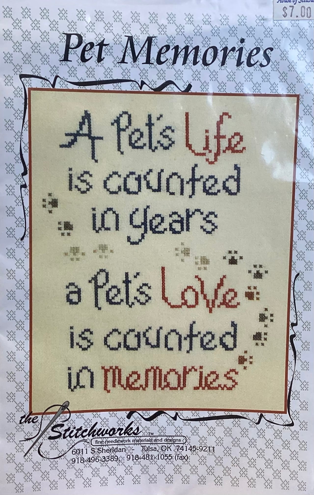 Pet Memories by The Stitchworks
