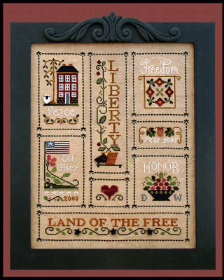 Heart of America by Little House Needleworks
