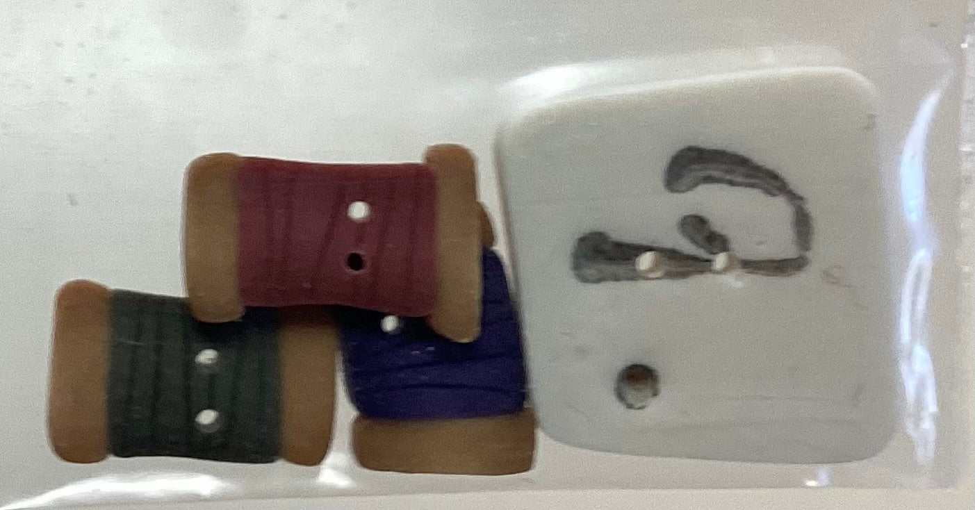 SamSarah Design Studio: Q is for Quilt Embellishment Pack by Just Another Button Company