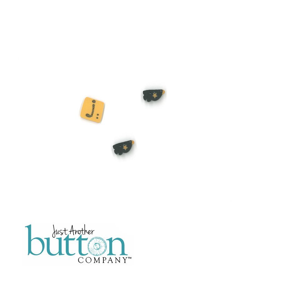 SamSarah Design Studio: J is for Jack-o-Lantern Embellishment Pack by Just Another Button Company